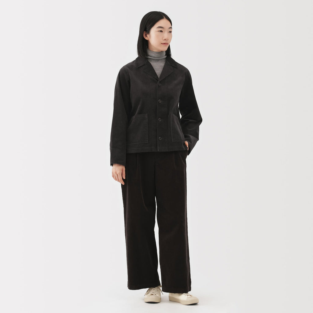 Kapok Blend Corduroy Jacket