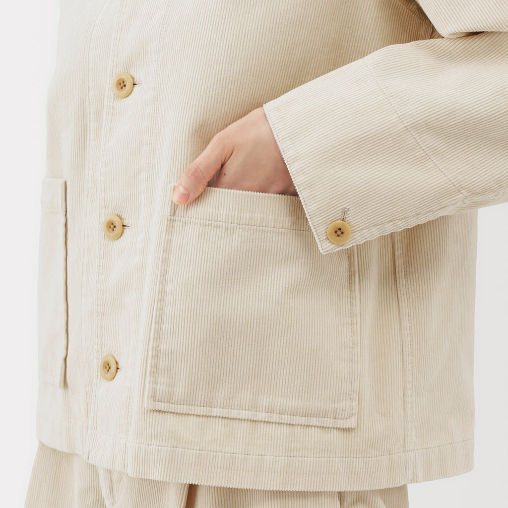 Kapok Blend Corduroy Jacket