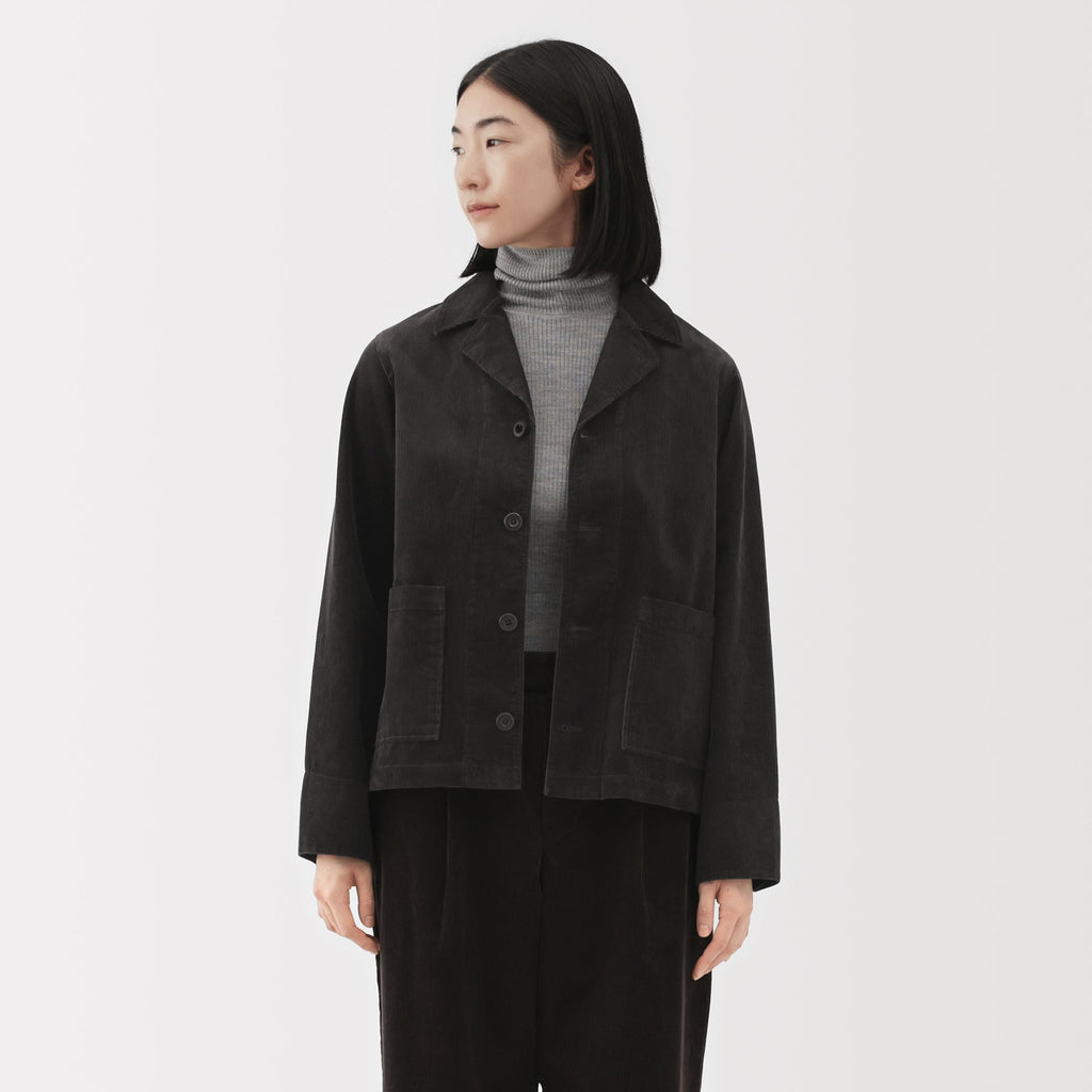 Kapok Blend Corduroy Jacket