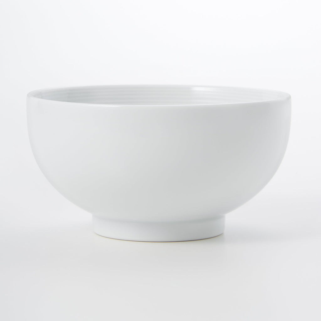 White Porcelain Donburi Bowl