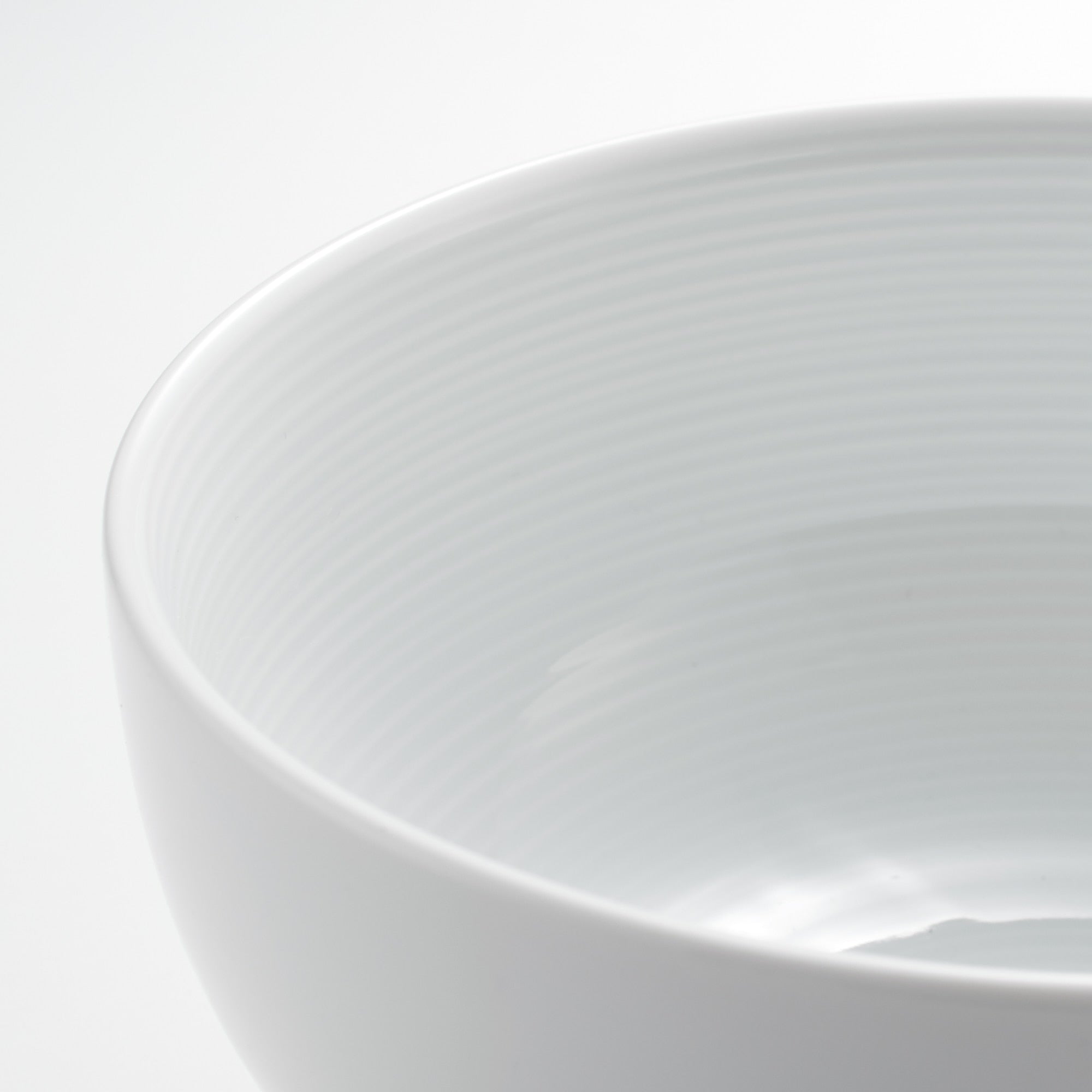 White Porcelain Donburi Bowl