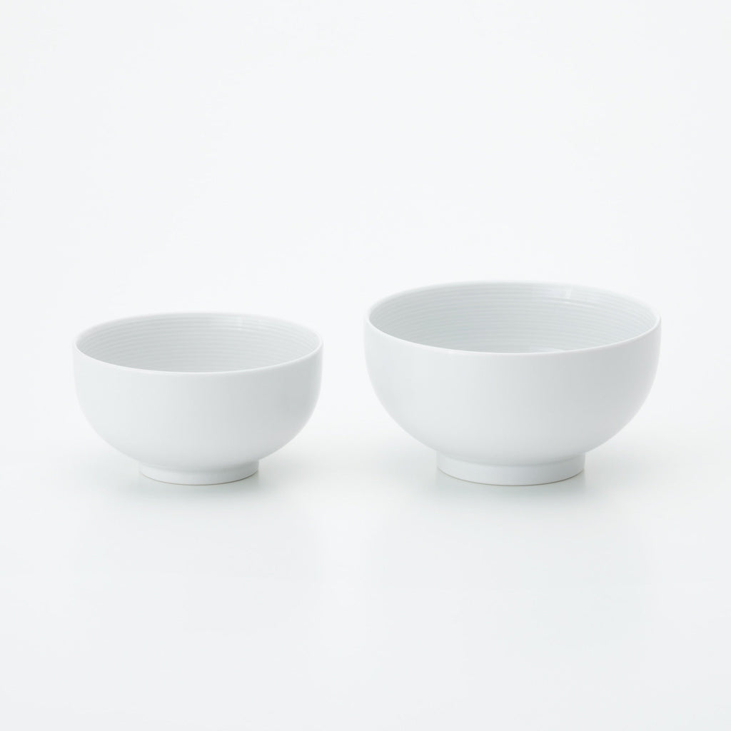 White Porcelain Donburi Bowl