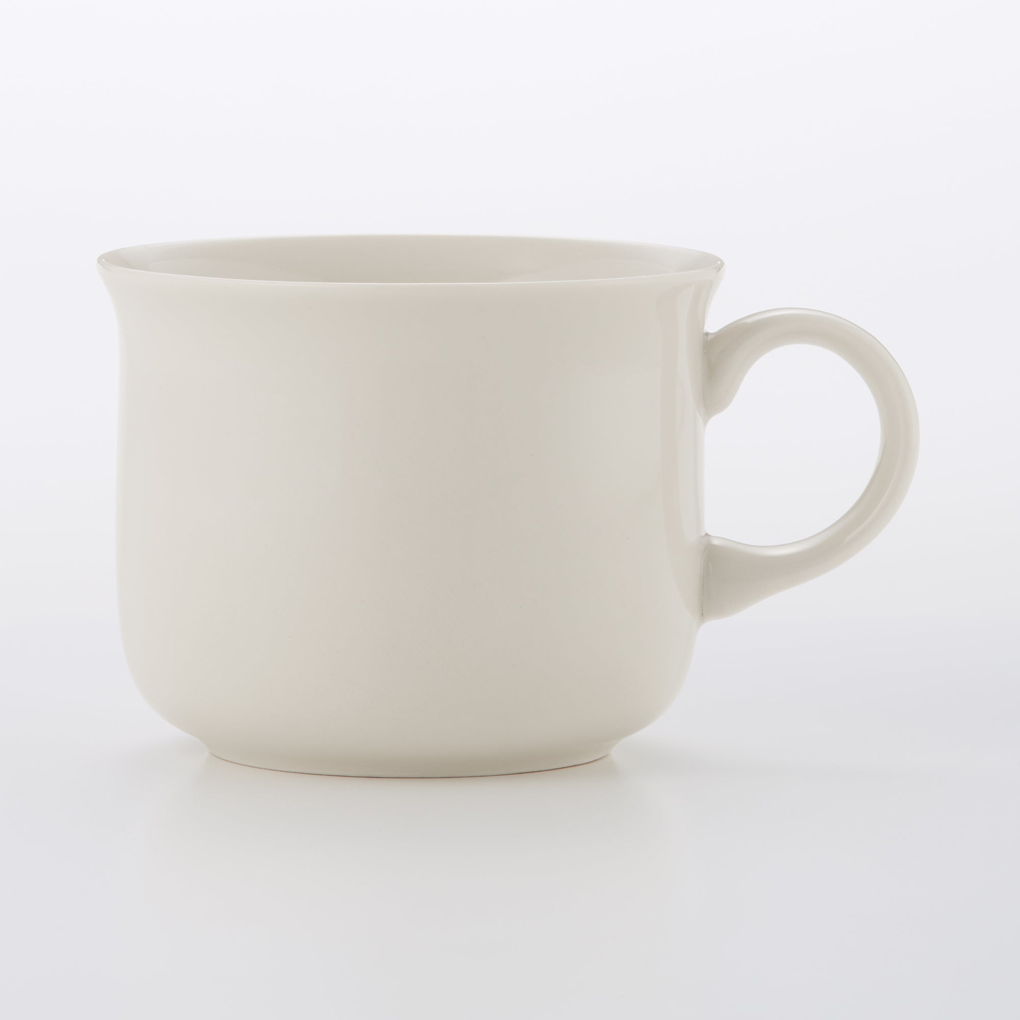 Beige Porcelain Cup