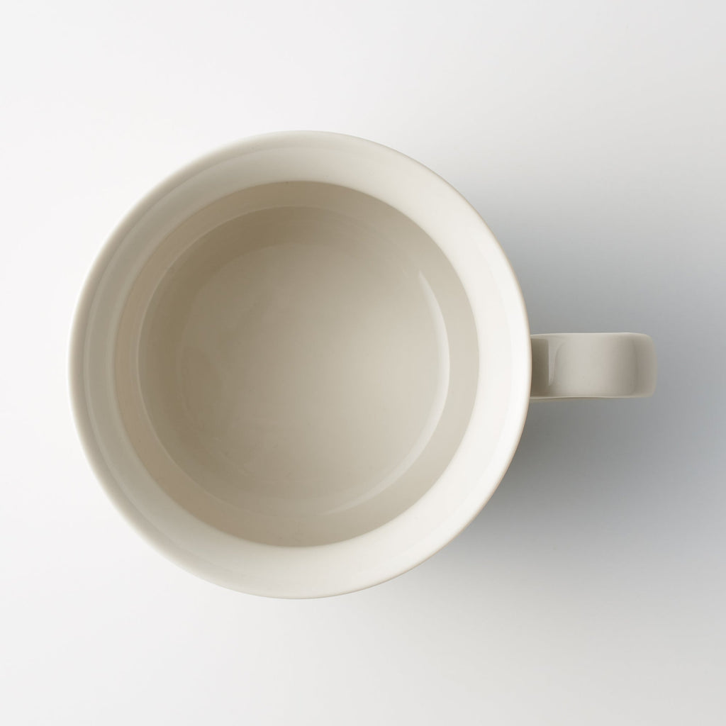 Beige Porcelain Cup