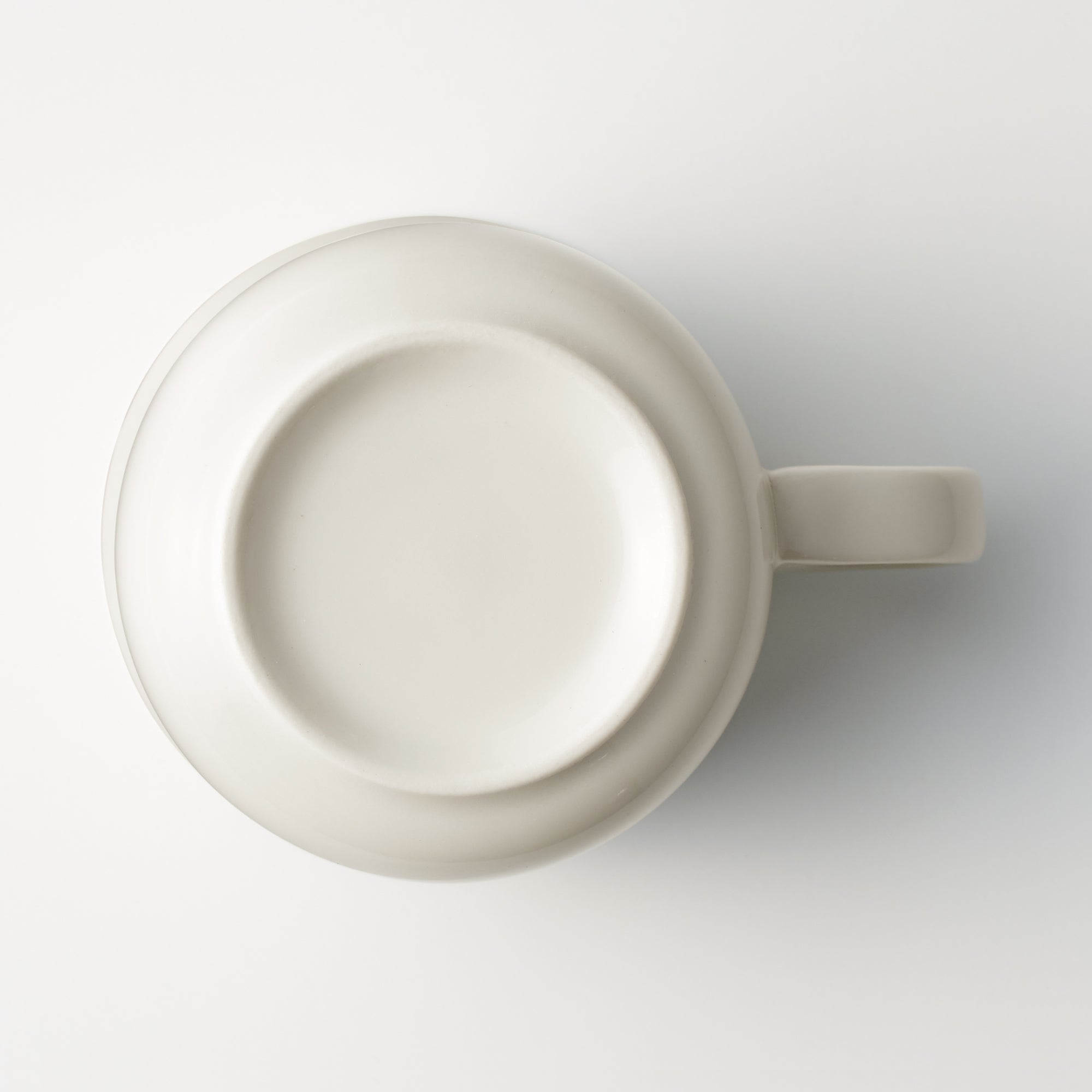 Beige Porcelain Cup