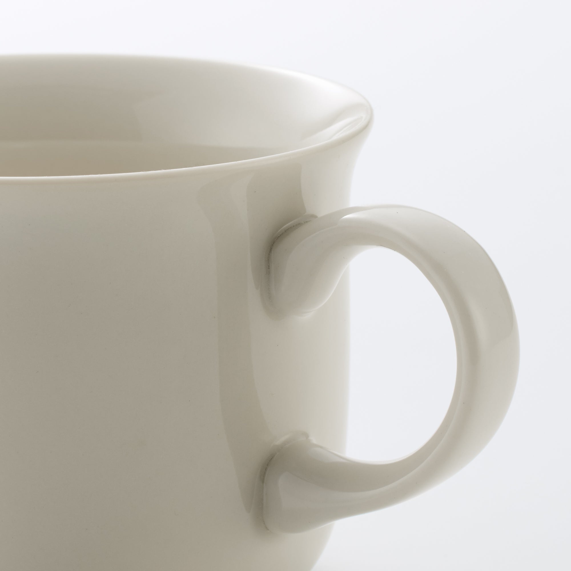 Beige Porcelain Cup