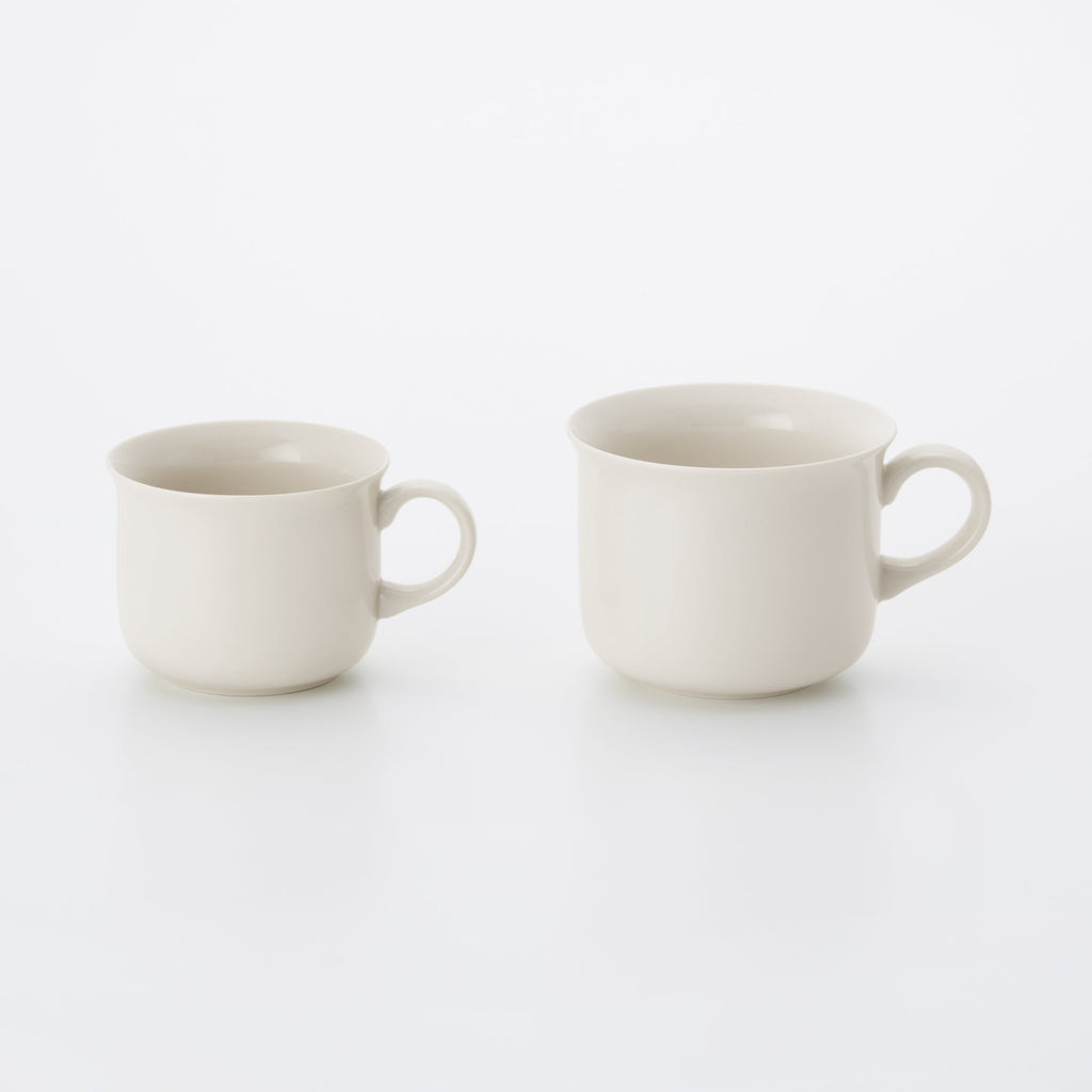 Beige Porcelain Cup