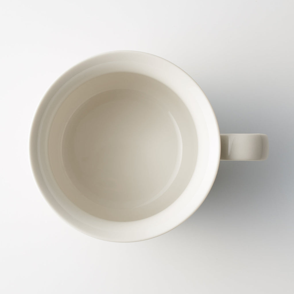 Beige Porcelain Cup