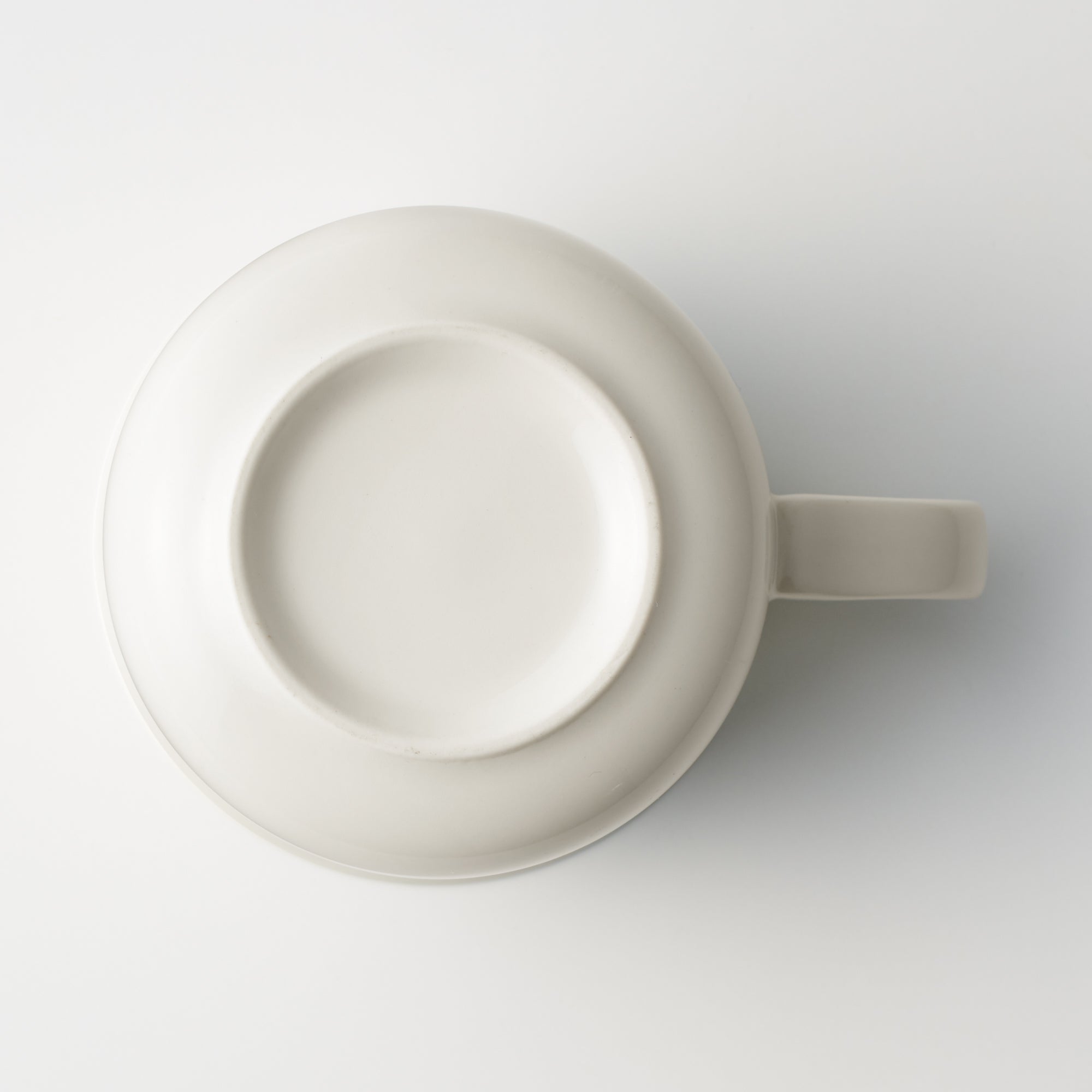 Beige Porcelain Cup