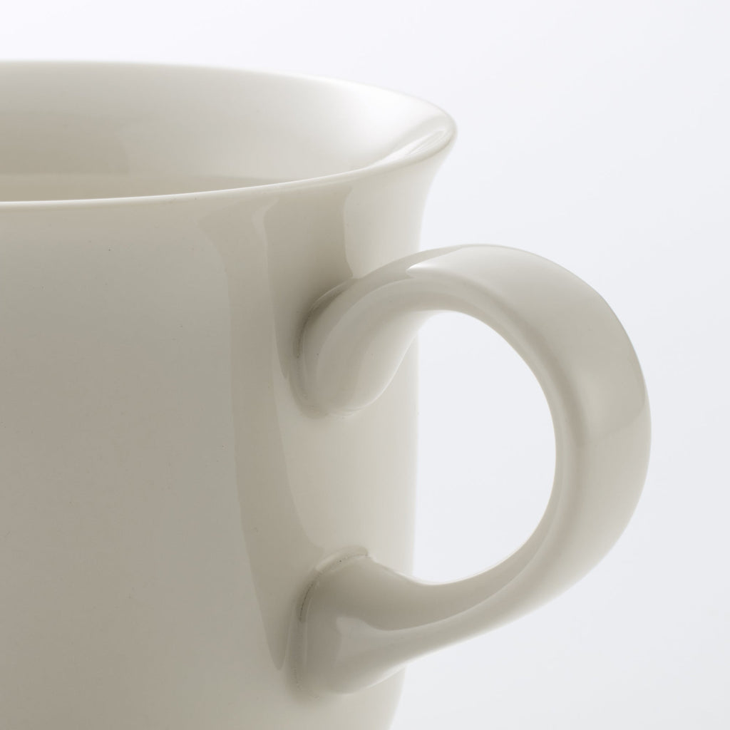 Beige Porcelain Cup