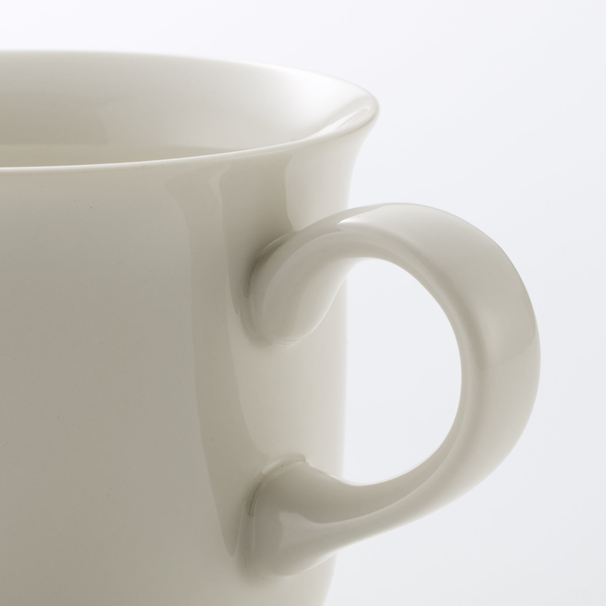 Beige Porcelain Cup