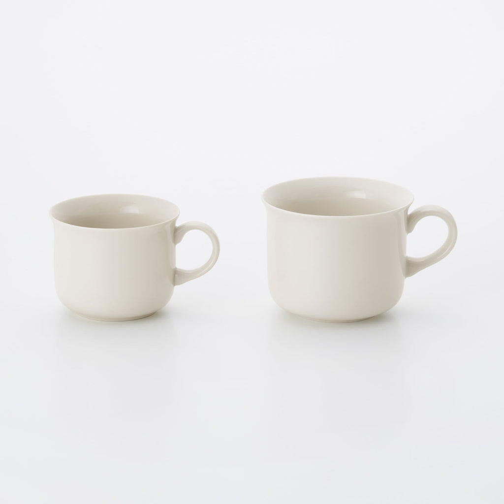 Beige Porcelain Cup