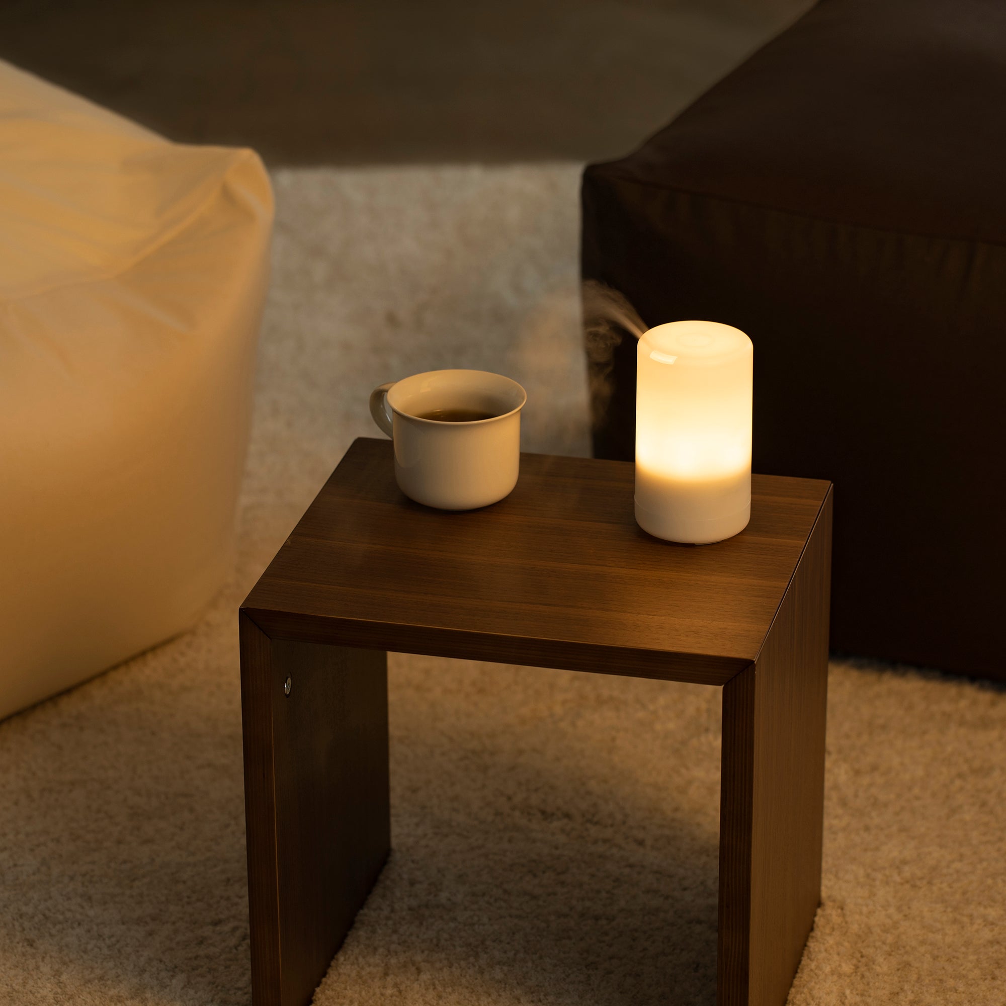 Beige Porcelain Cup