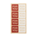 Gift Sticker - FOR YOU - 1.4 x 1.4