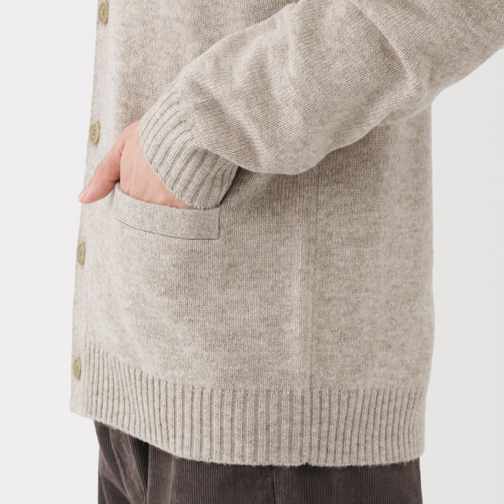 Wool V-Neck Cardigan