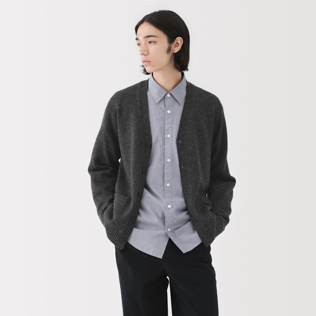 Wool V-Neck Cardigan