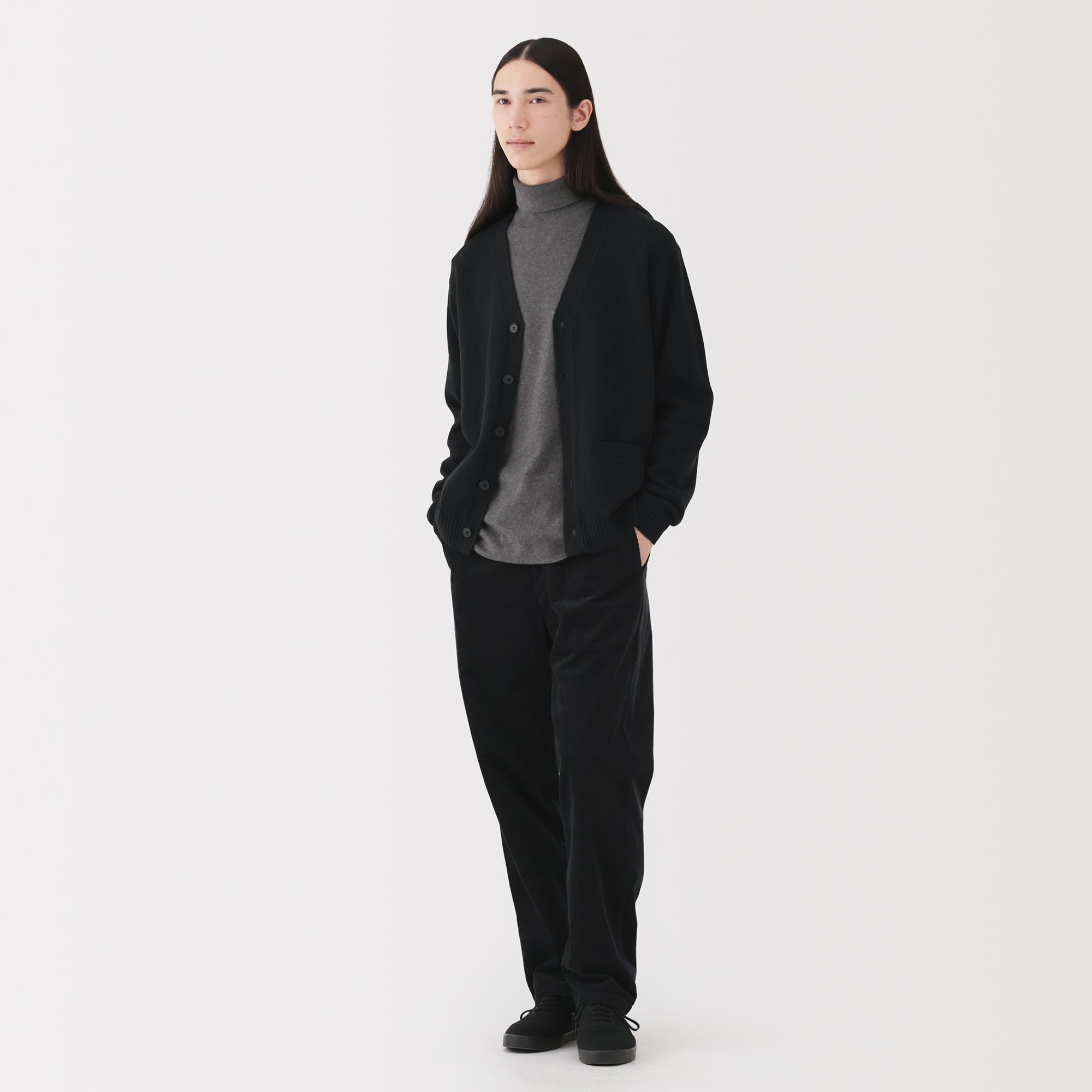 Wool V-Neck Cardigan