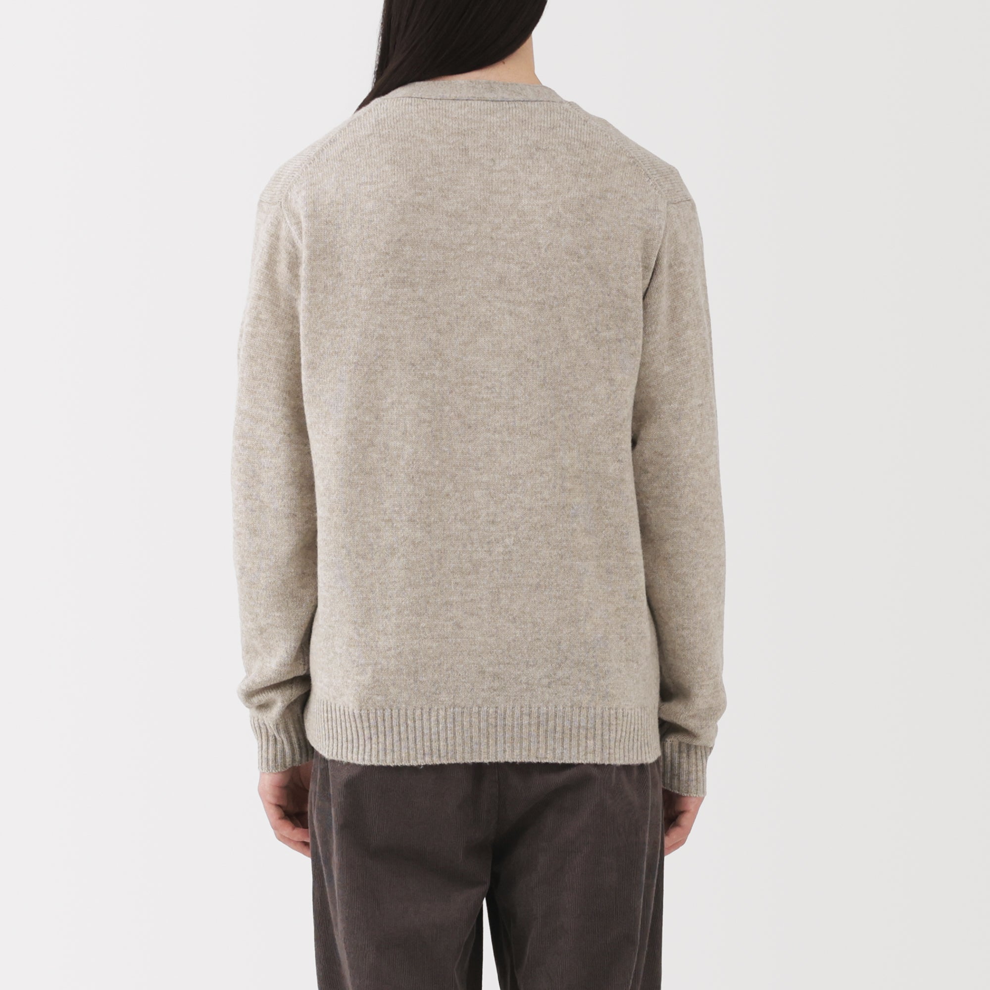 Wool V-Neck Cardigan