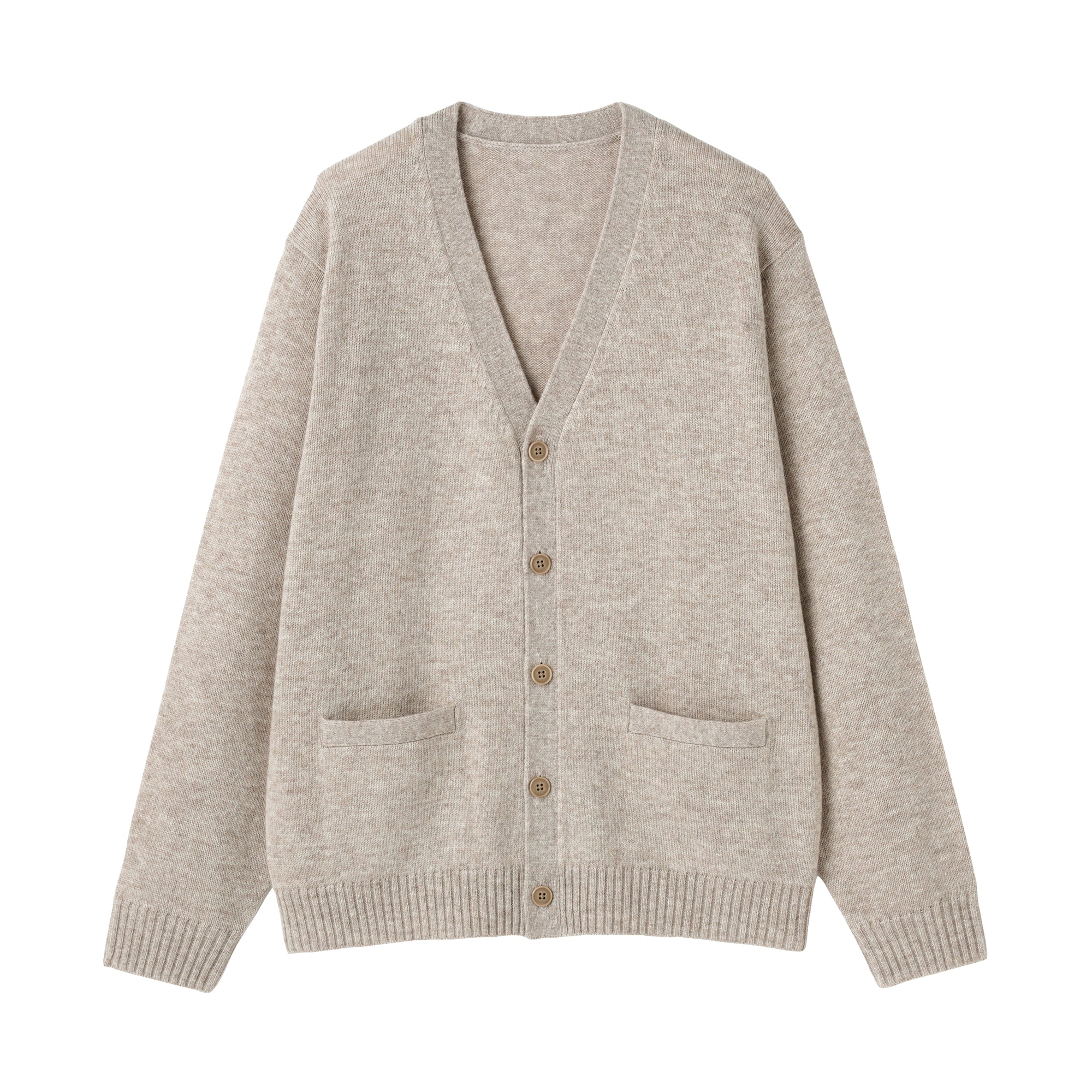 Wool V-Neck Cardigan