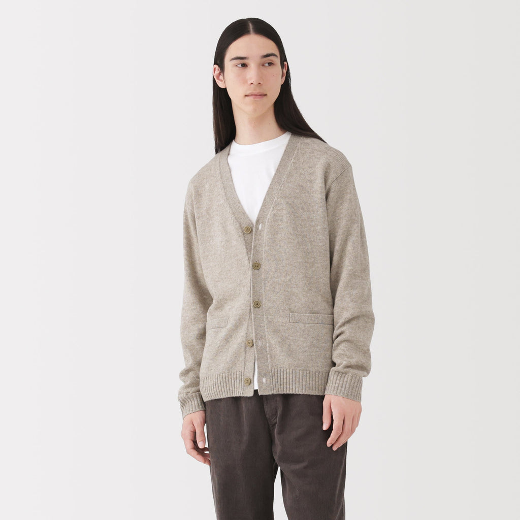 Wool V-Neck Cardigan
