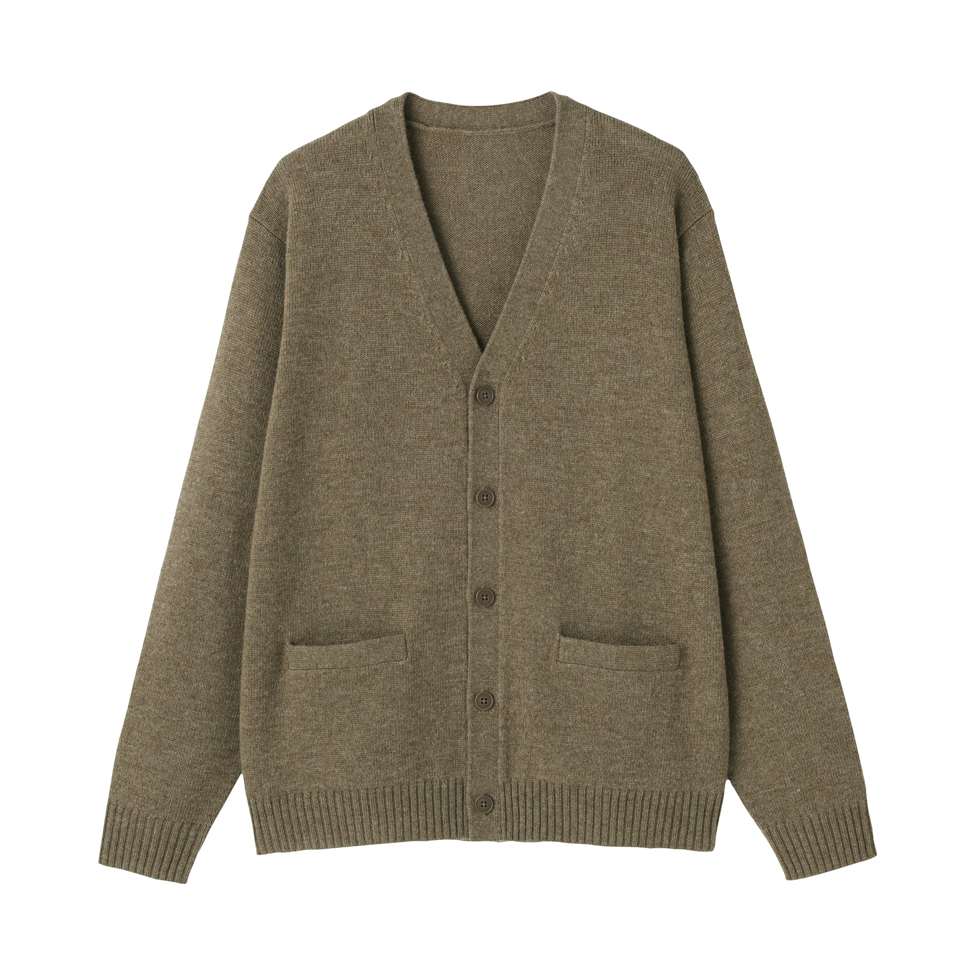 Wool V-Neck Cardigan