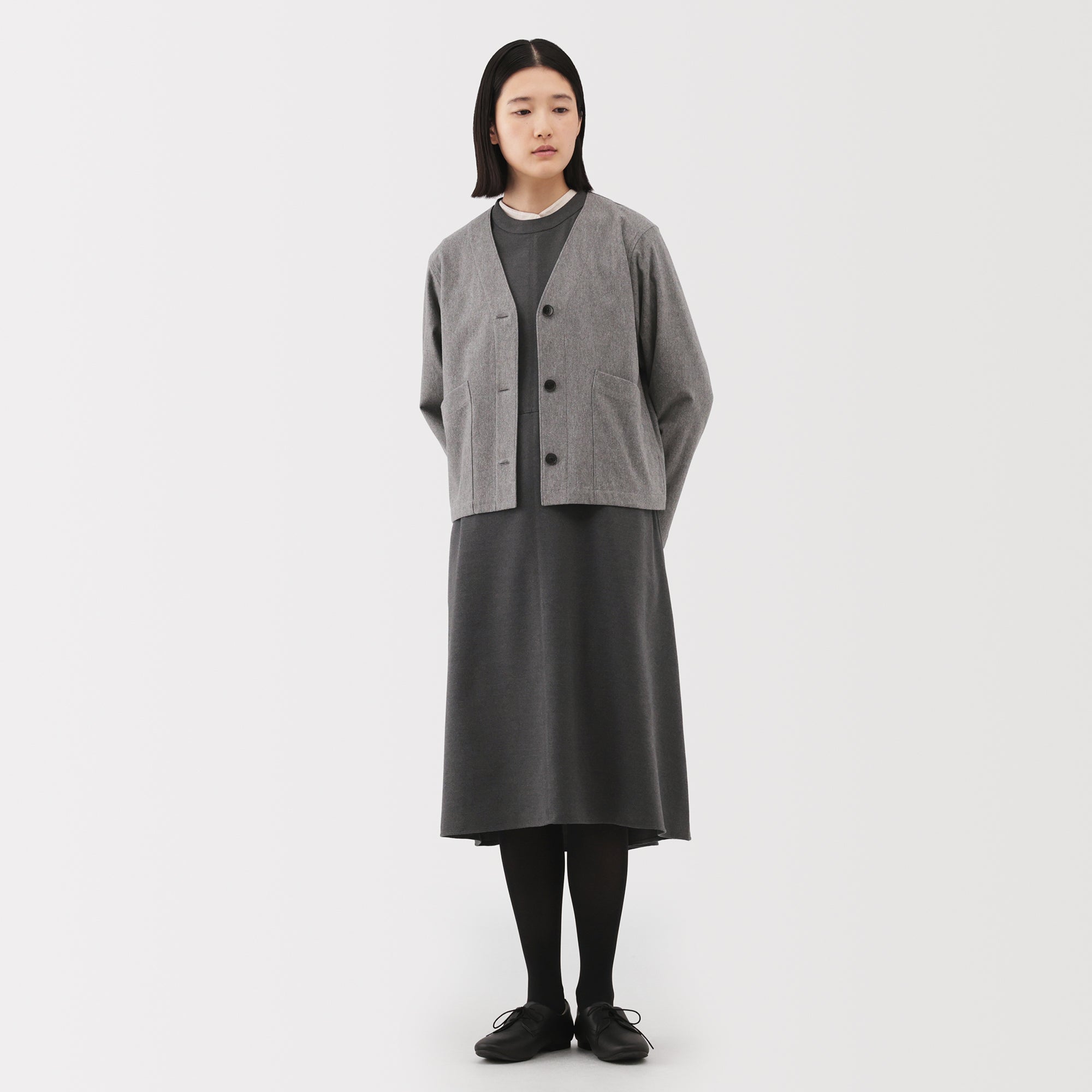 Brushed Jumper Dress