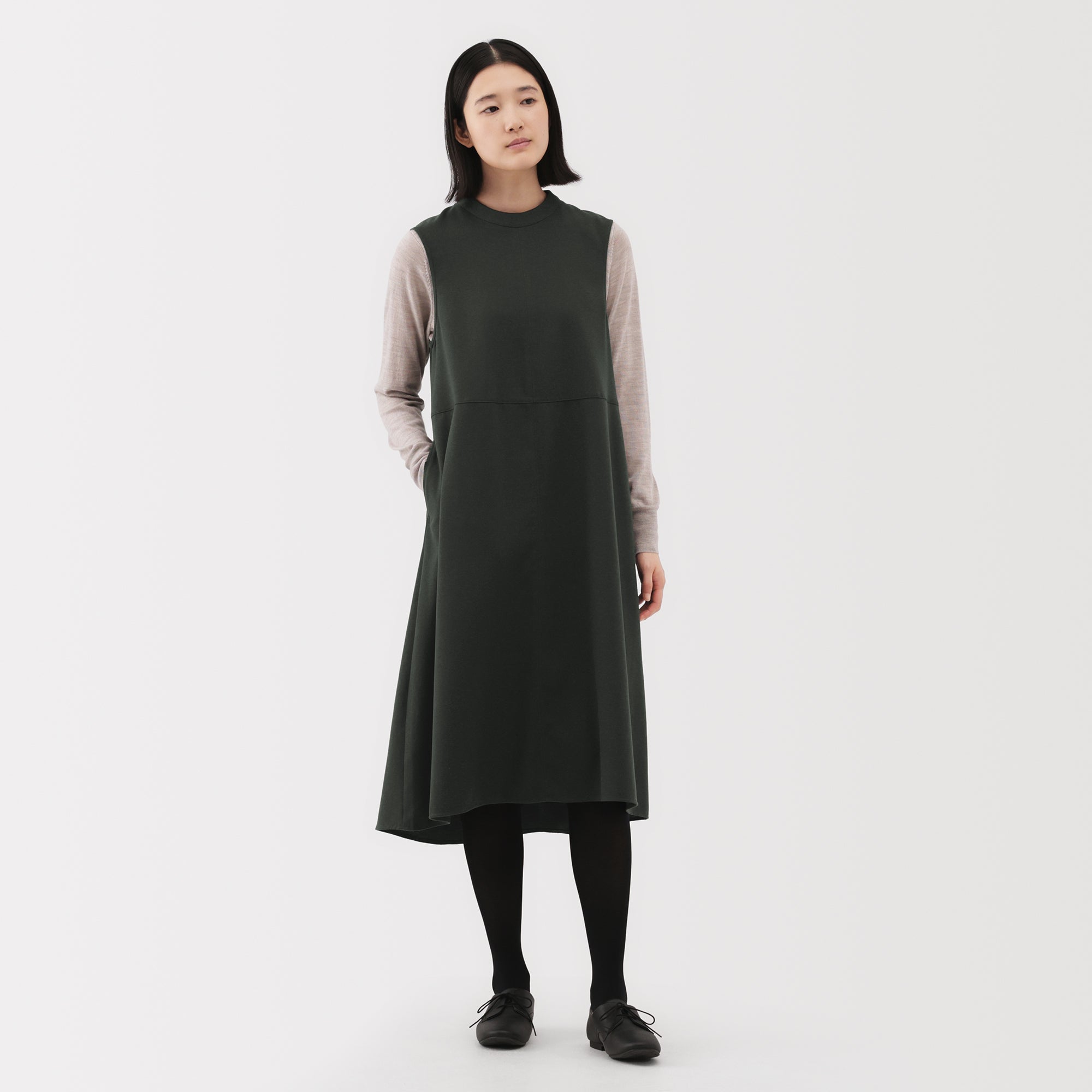 Brushed Jumper Dress