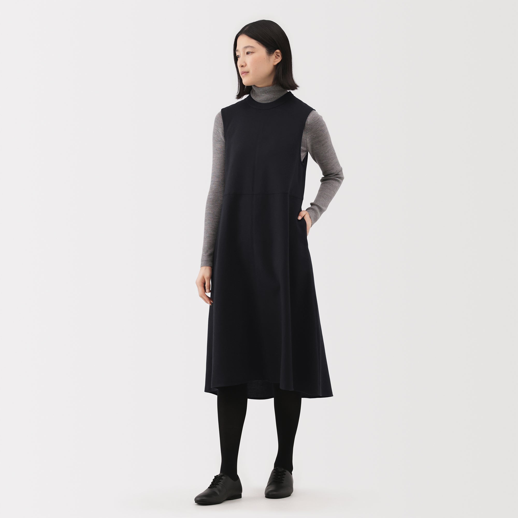 Brushed Jumper Dress