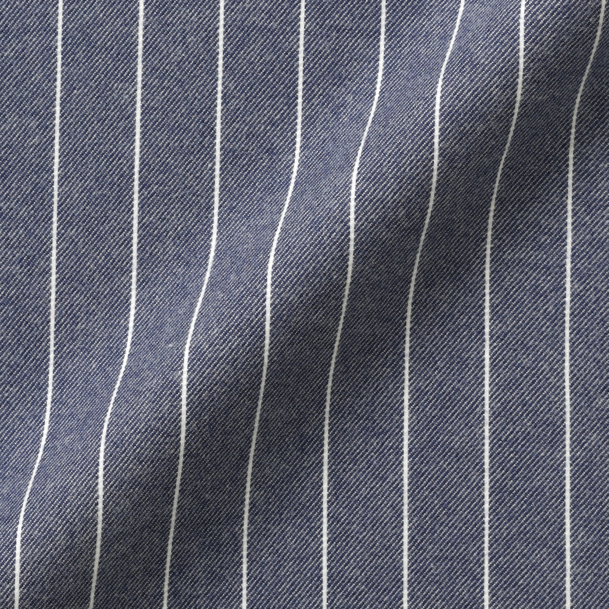 Flannel Stand Collar Shirt