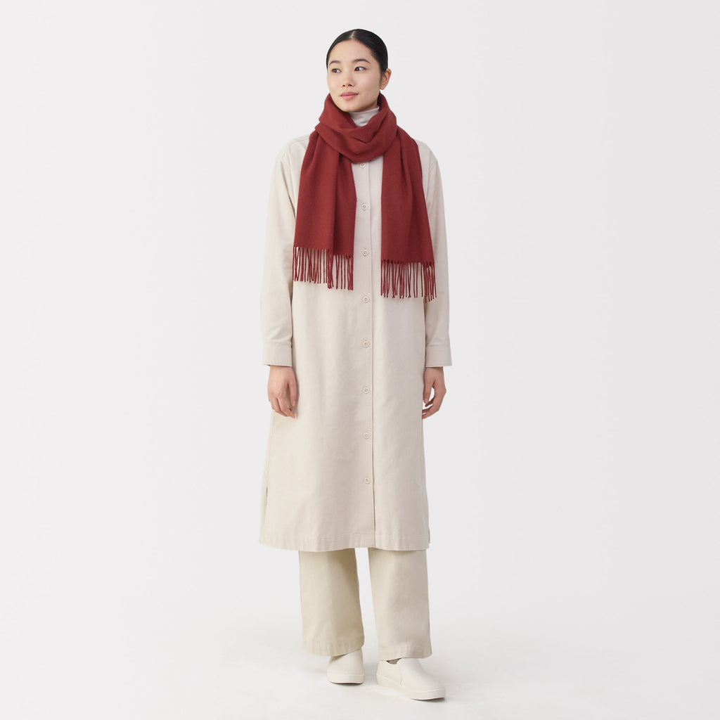 Fluffy Wool Scarf