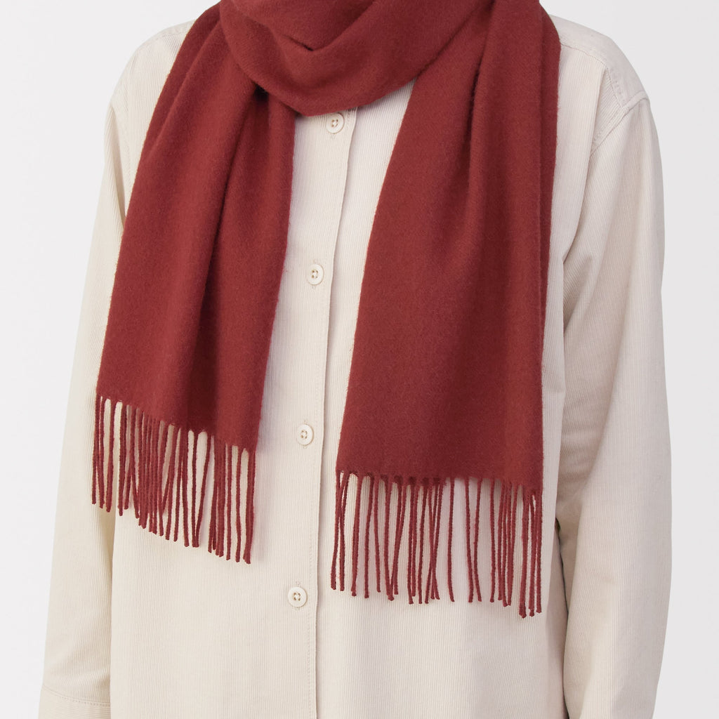 Fluffy Wool Scarf