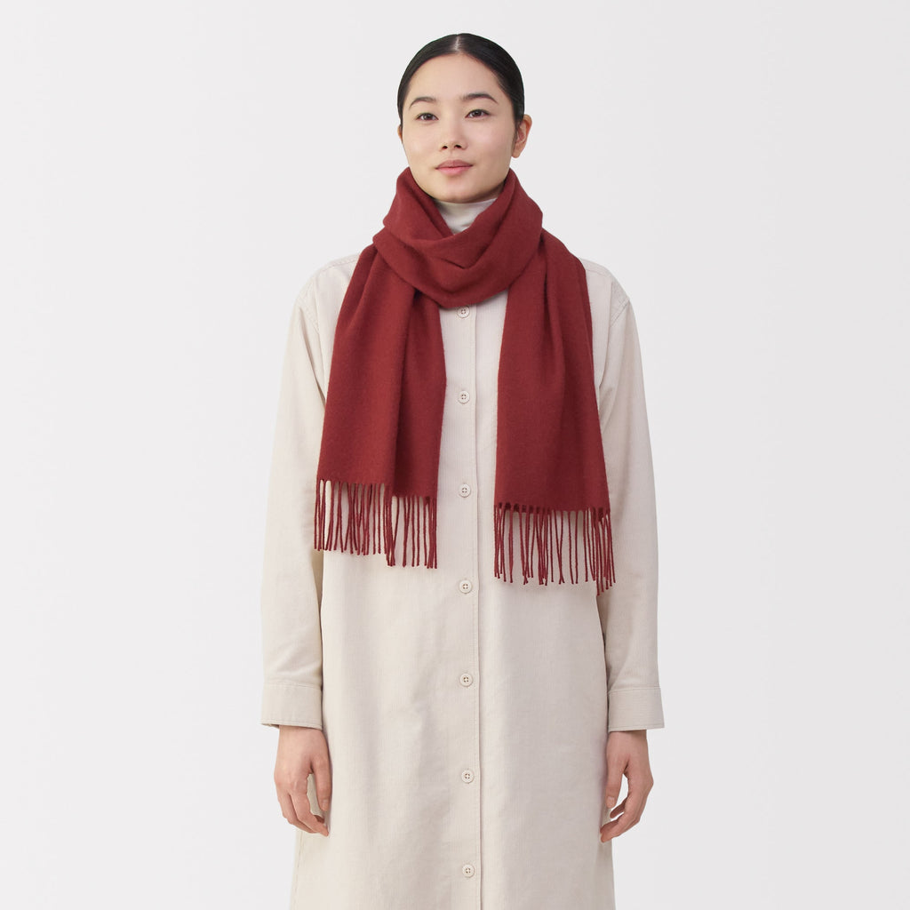 Fluffy Wool Scarf