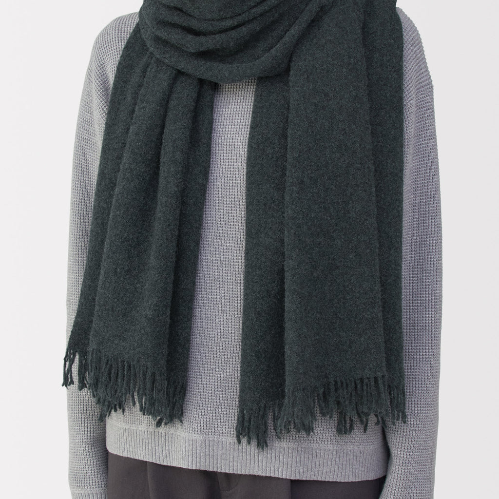 Fluffy Wool Blanket Stole