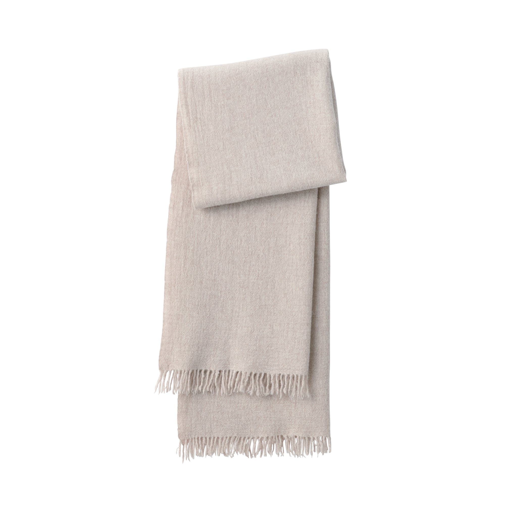 Fluffy Wool Blanket Stole