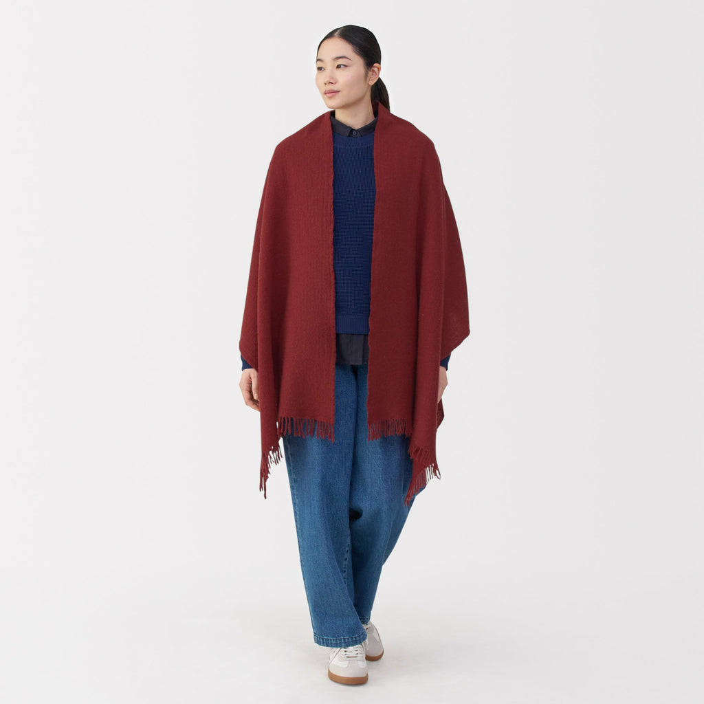 Fluffy Wool Blanket Stole