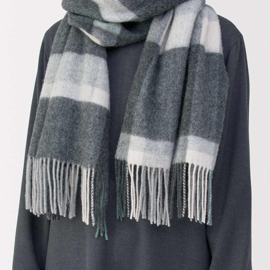 Fluffy Wool Blanket Stole