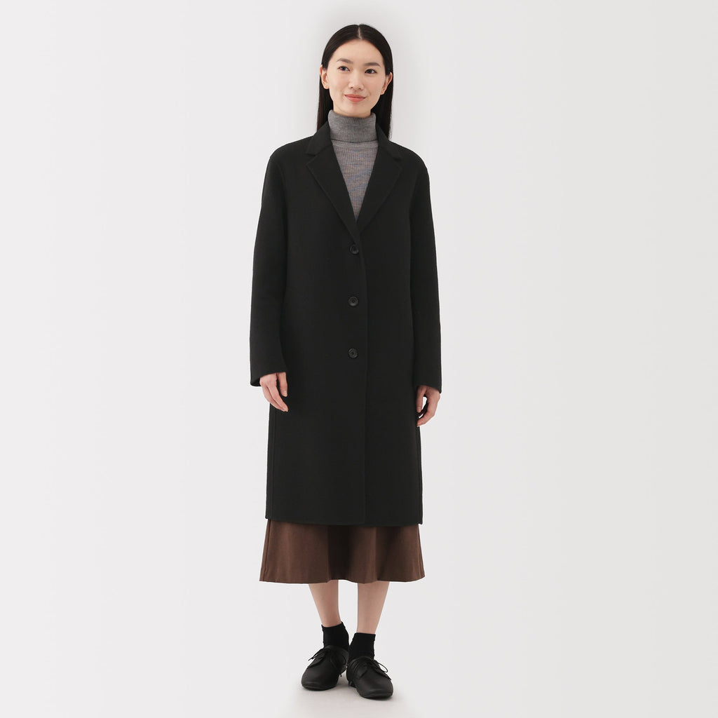 Wool Blend Chester Coat