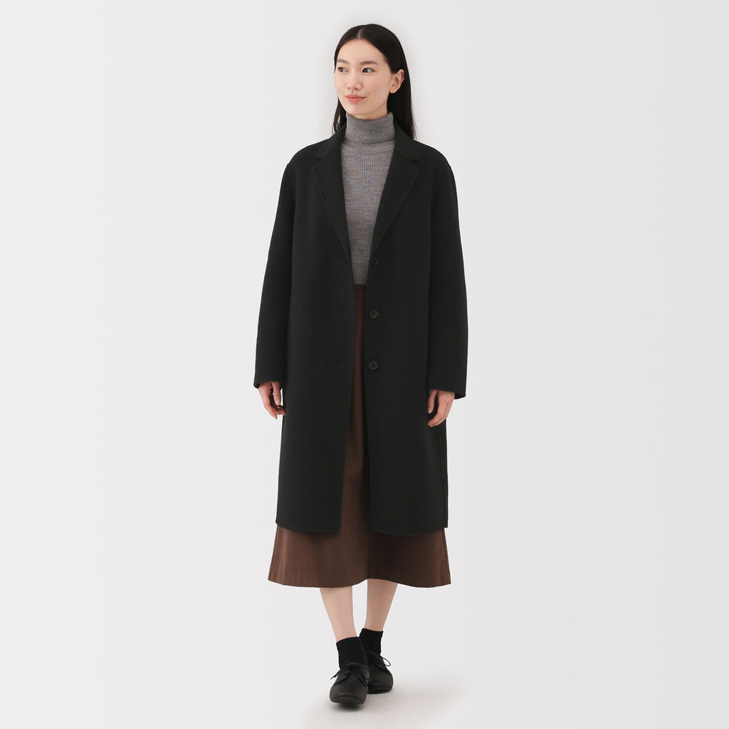 Wool Blend Chester Coat