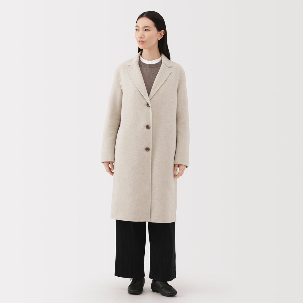 Wool Blend Chester Coat