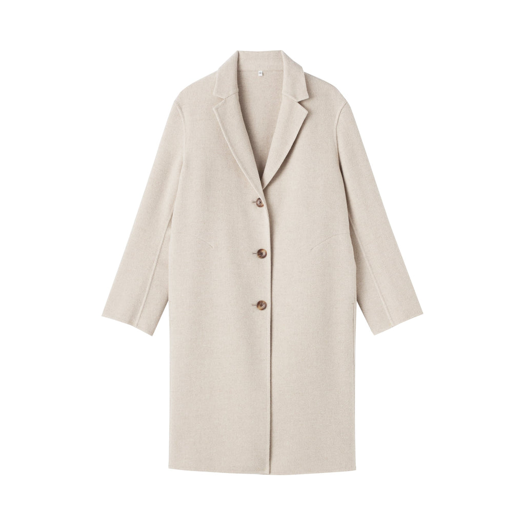 Wool Blend Chester Coat