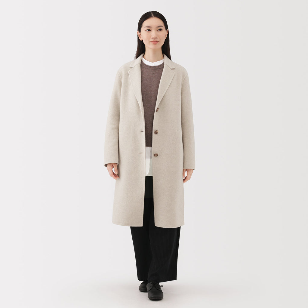 Wool Blend Chester Coat