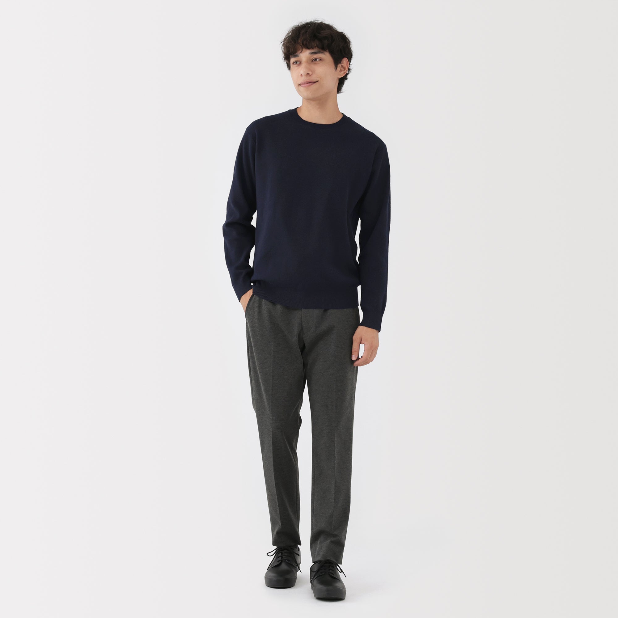 Milano Rib Crewneck Sweater