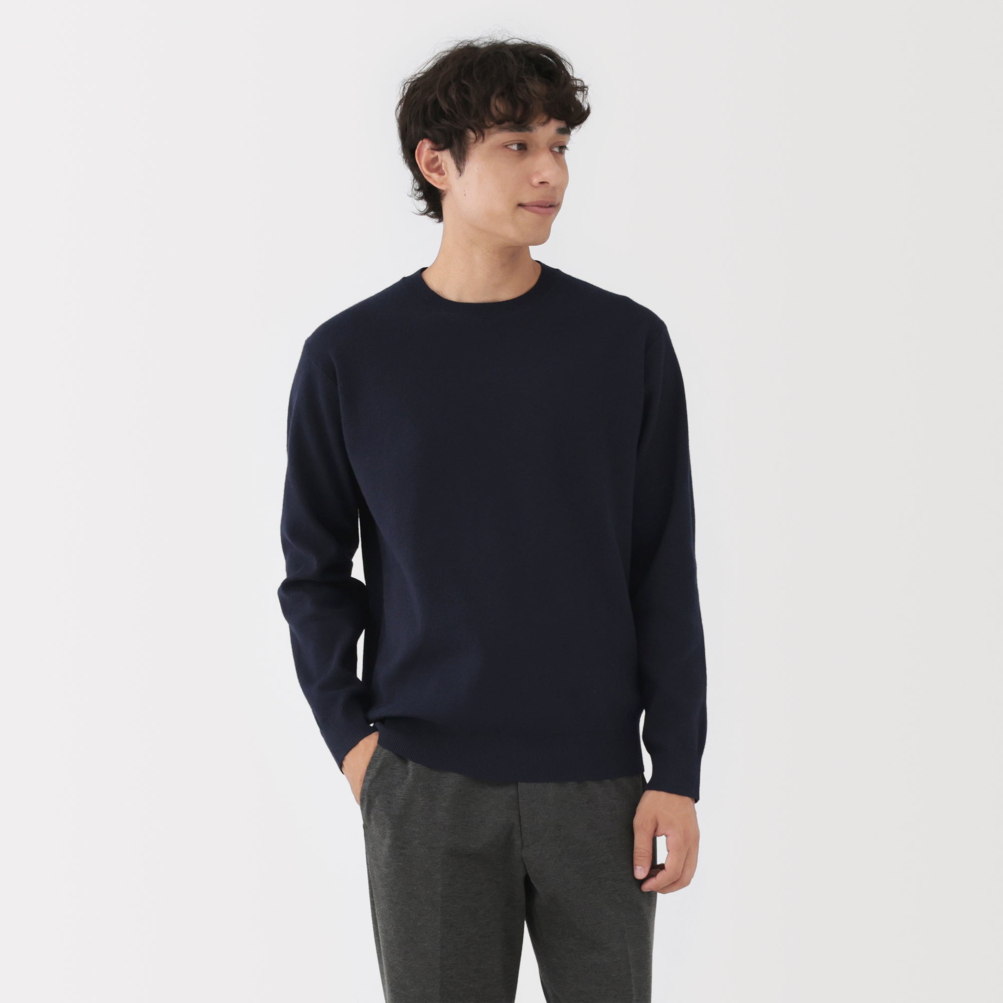 Milano Rib Crewneck Sweater
