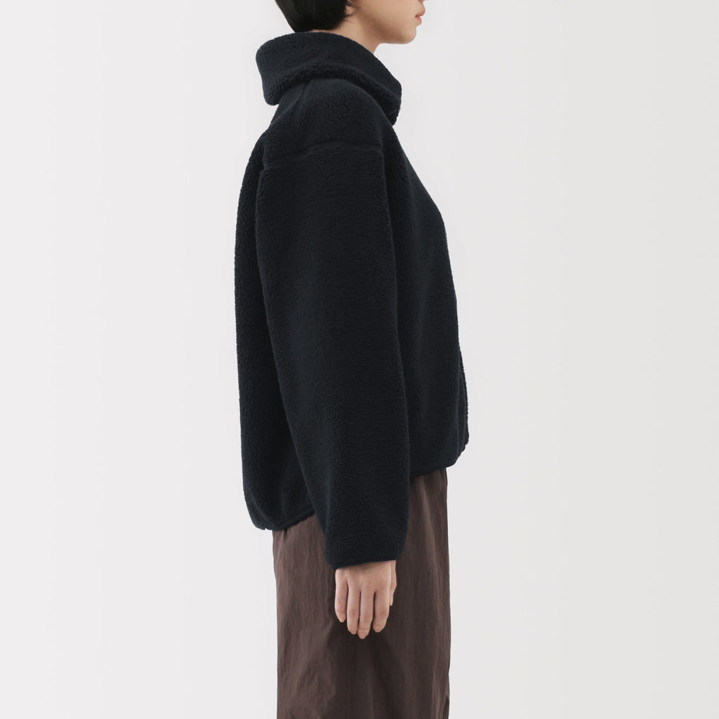 Boa Fleece Collar Jacket