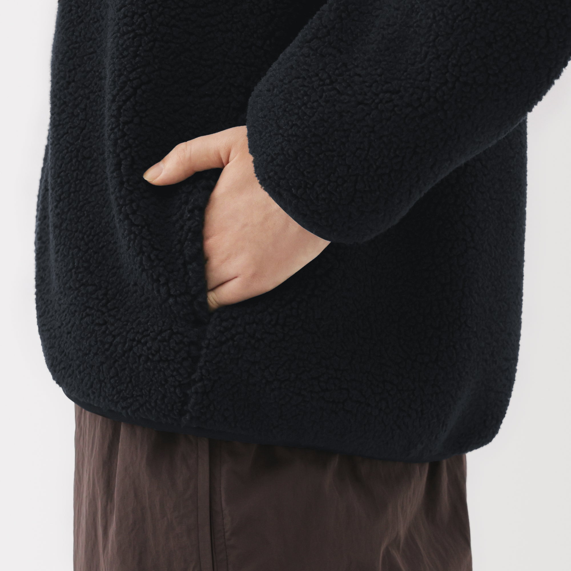 Boa Fleece Collar Jacket