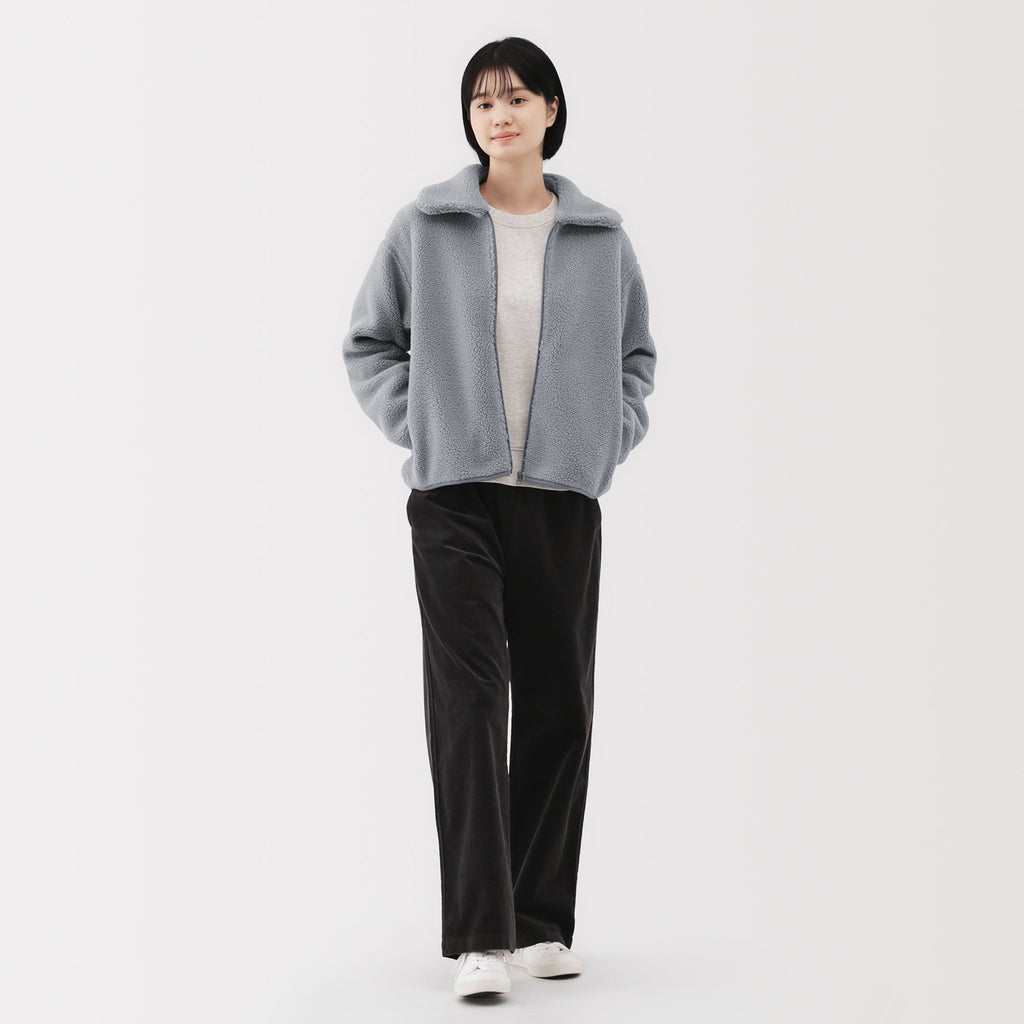 Boa Fleece Collar Jacket