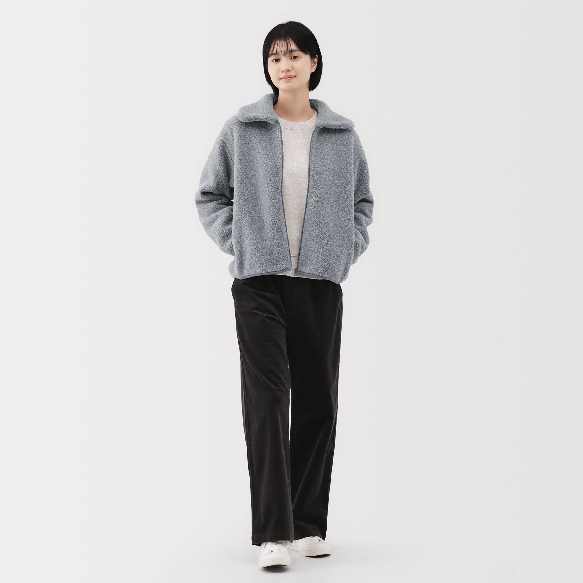 Boa Fleece Collar Jacket