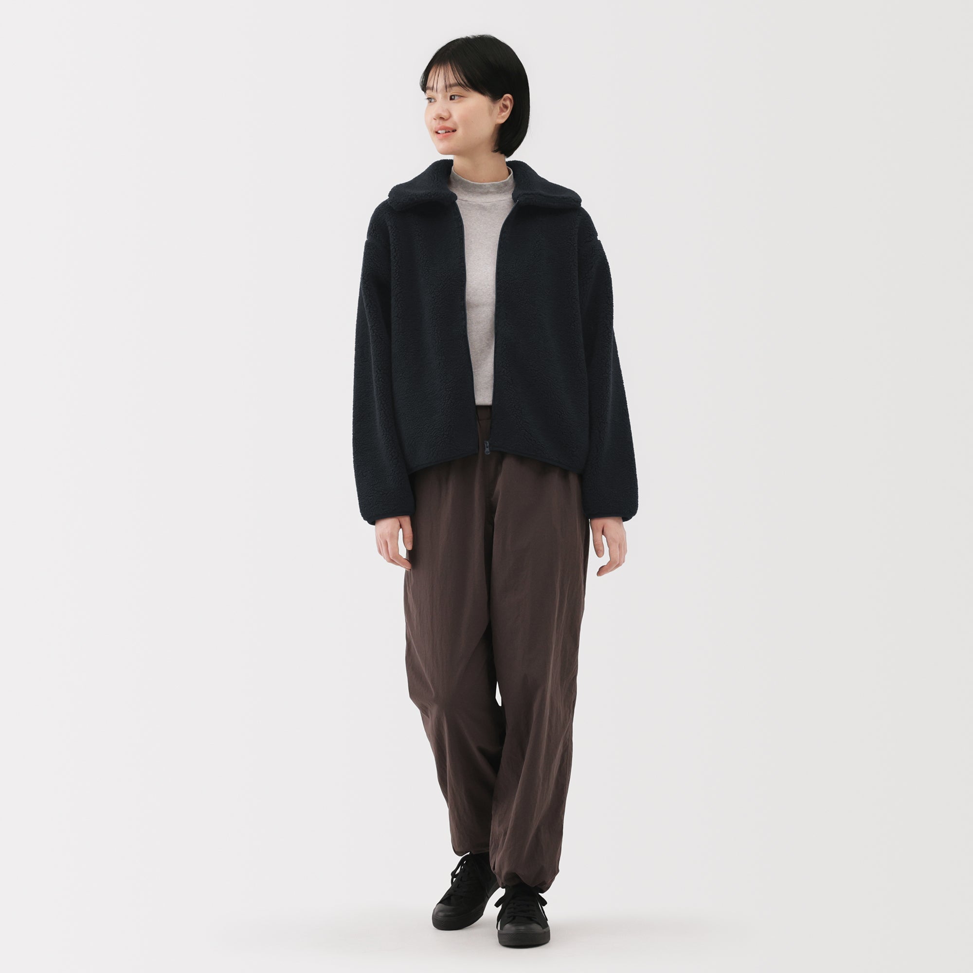 Boa Fleece Collar Jacket