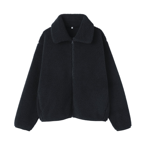 Boa Fleece Collar Jacket