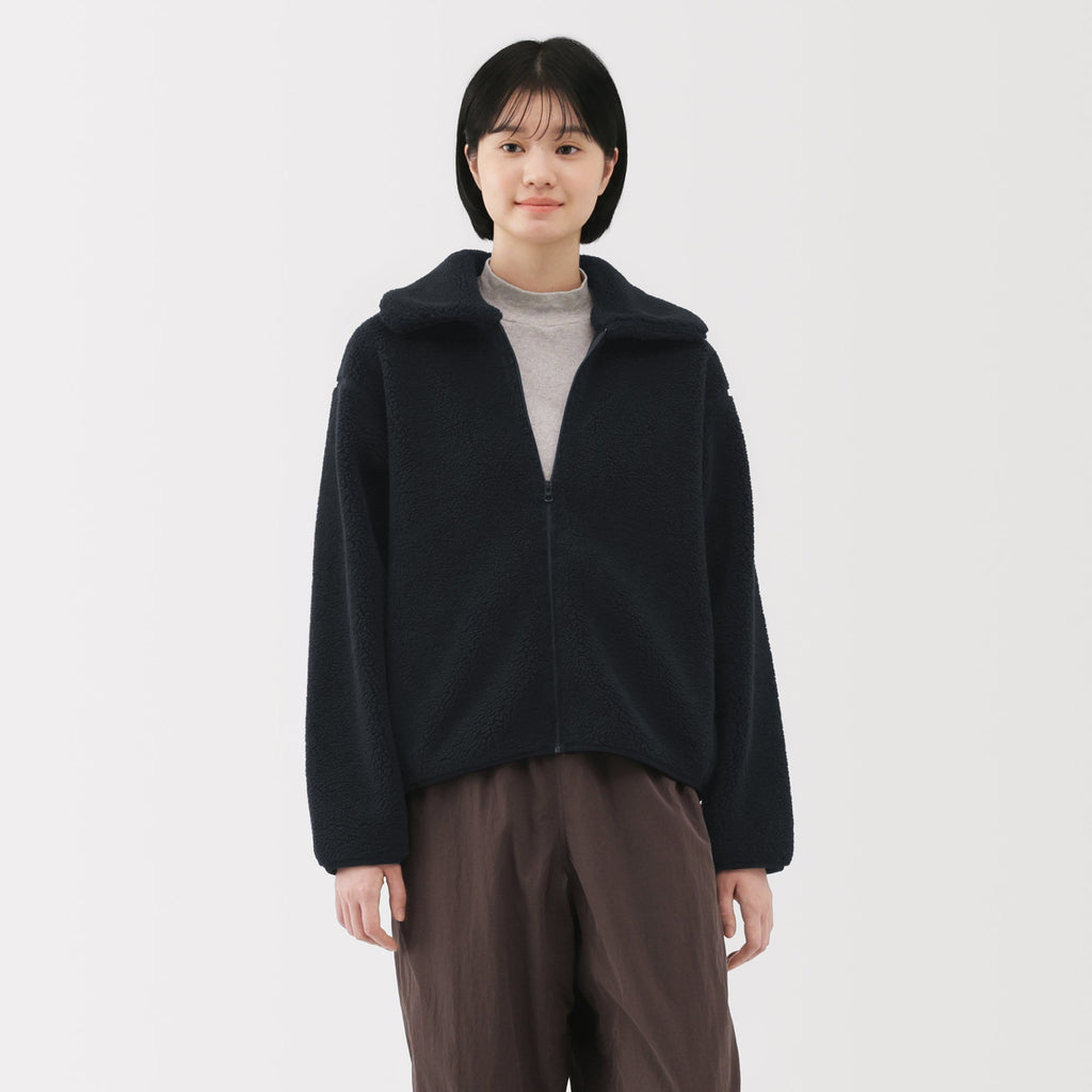 Boa Fleece Collar Jacket